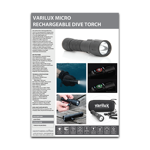 Varilux Micro Torch Datasheet