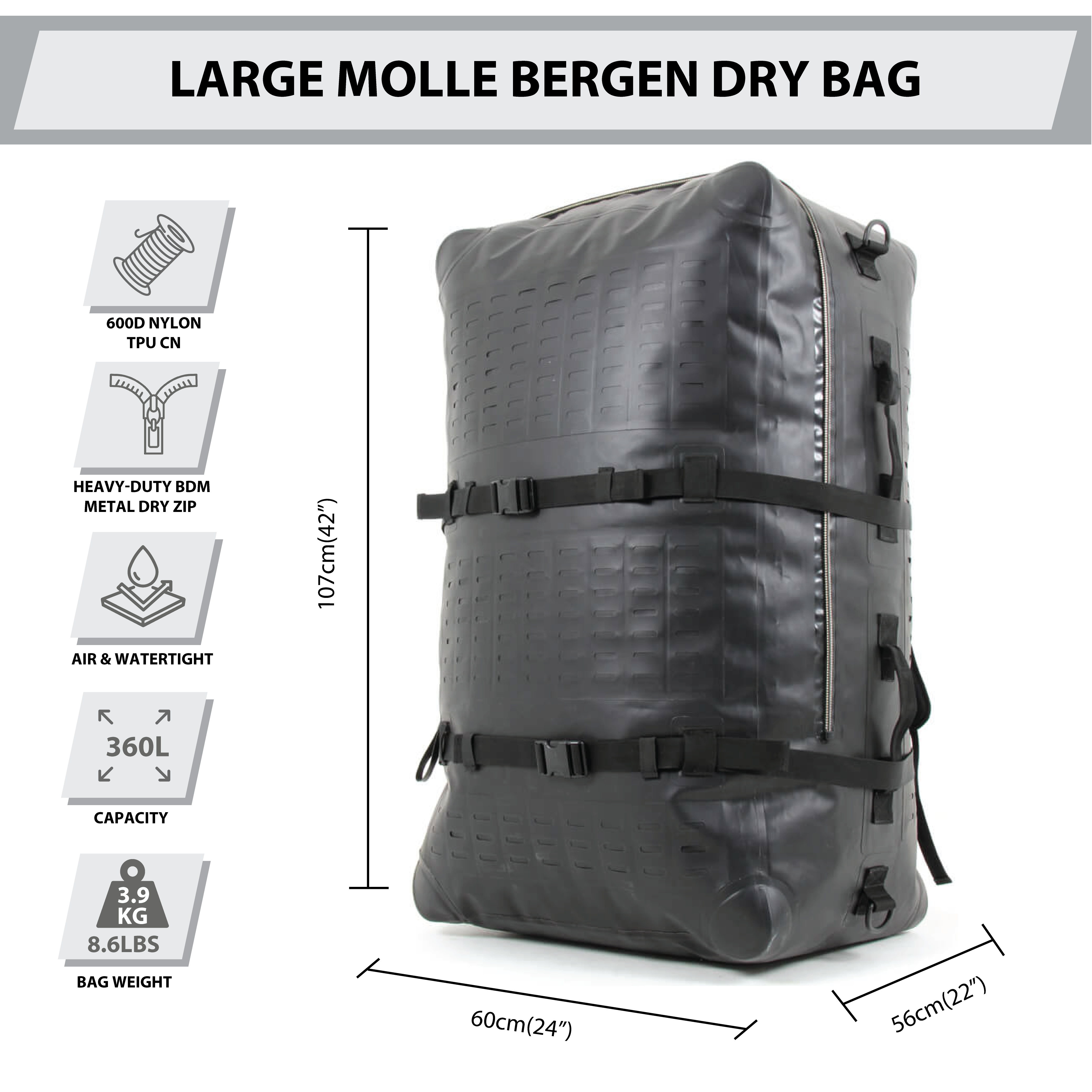 dimensions of bag
