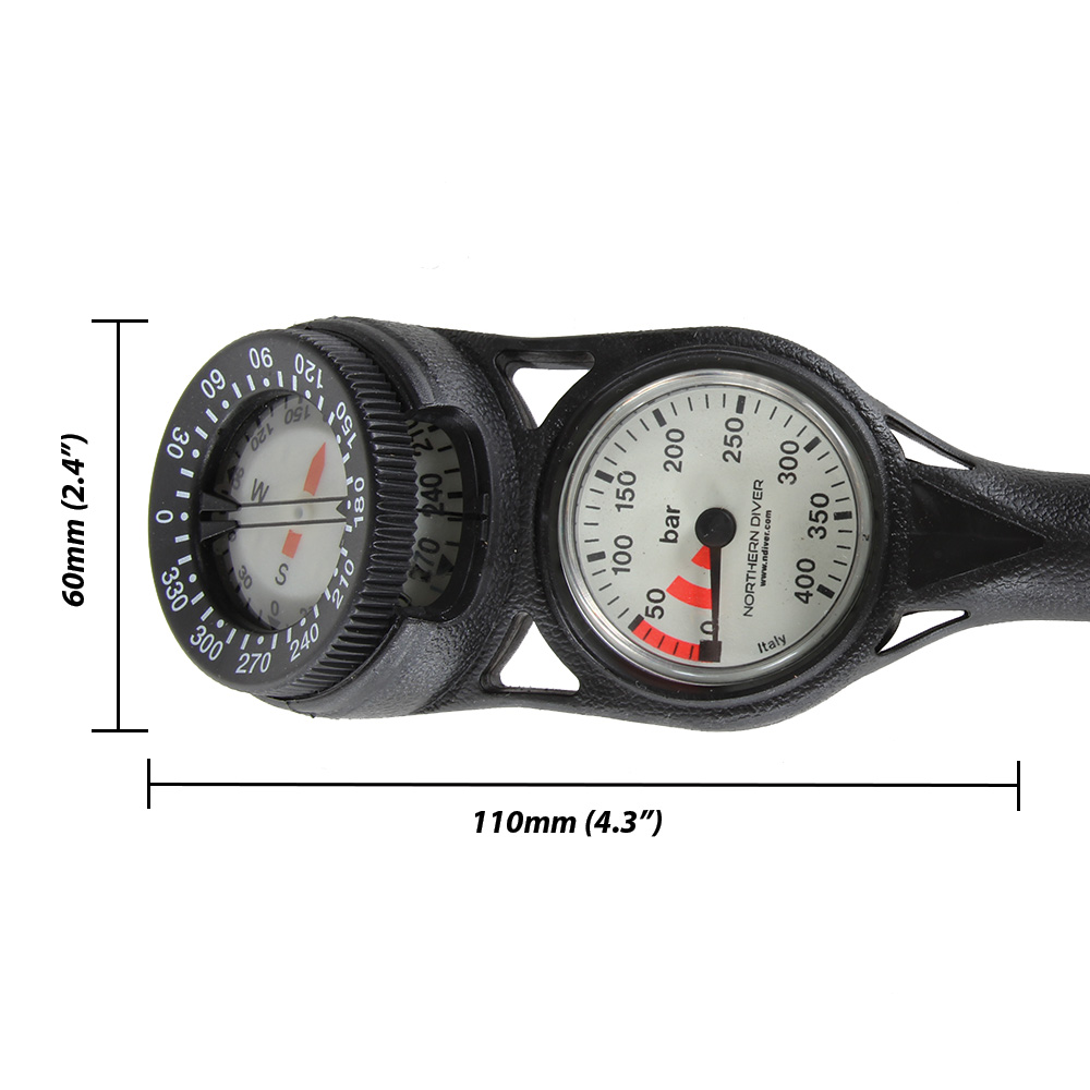 INST 11 Compass Gauge dimensions