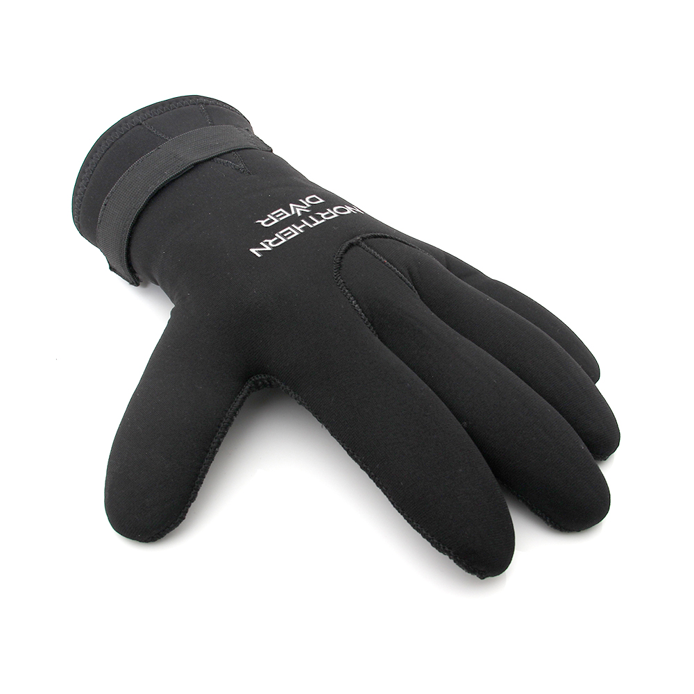 top of the glove close up
