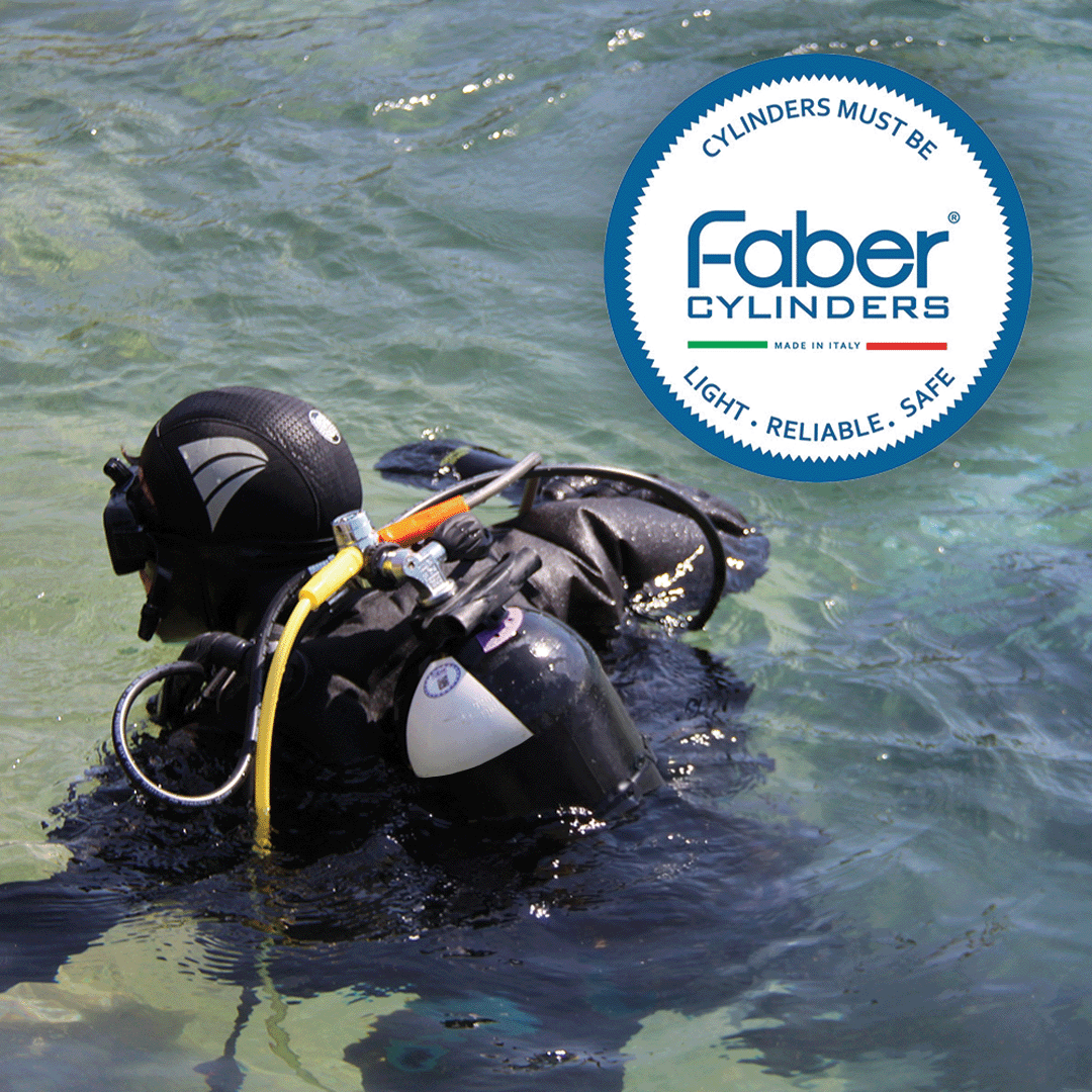 300 Bar Faber Cylinders.