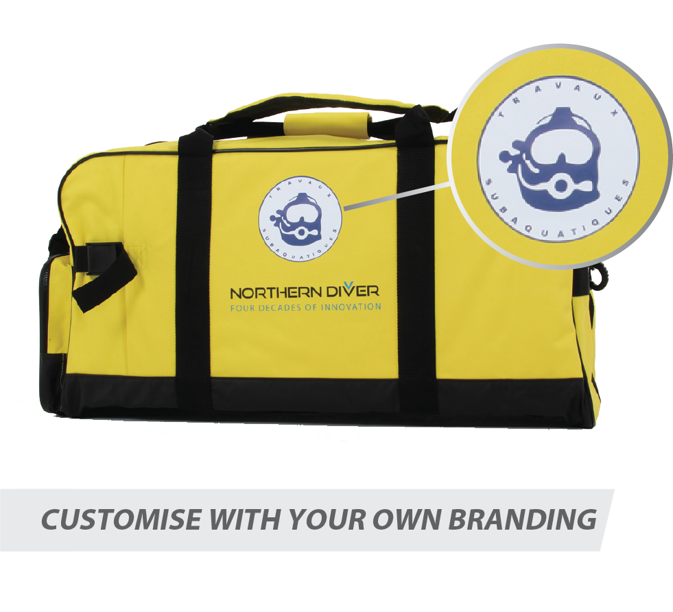 NDB10 holdall customised branding